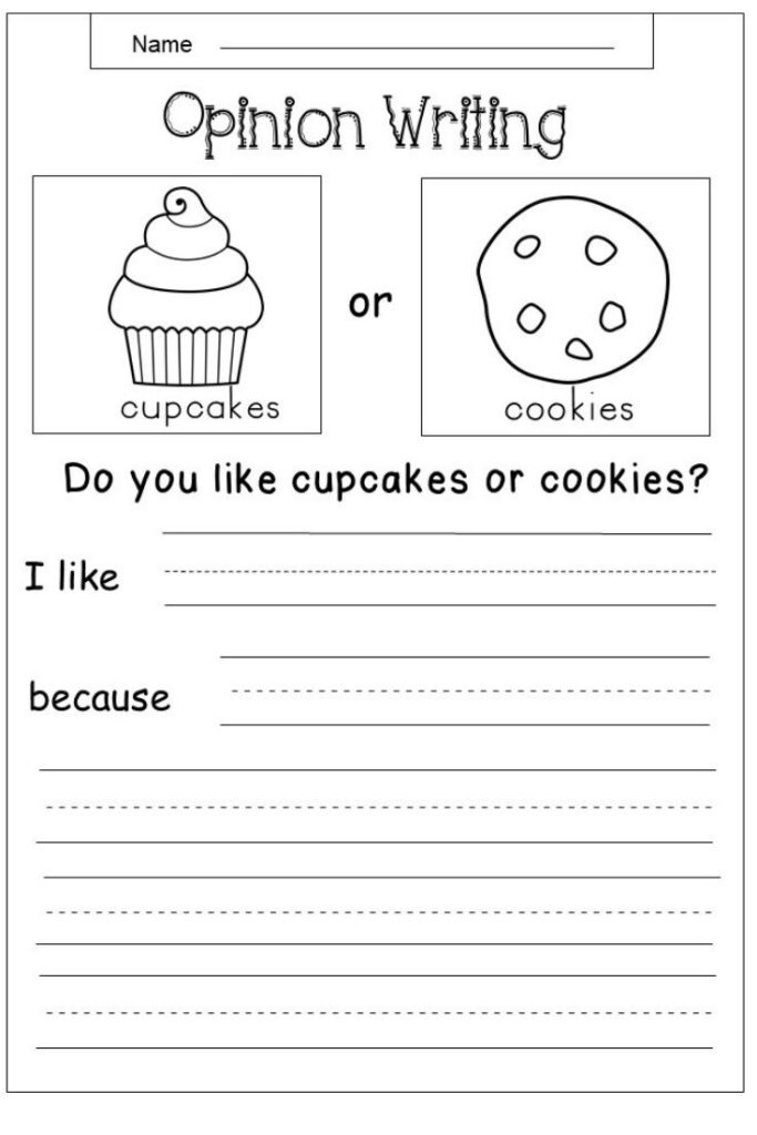 Free Writing Worksheets For 2nd Grade