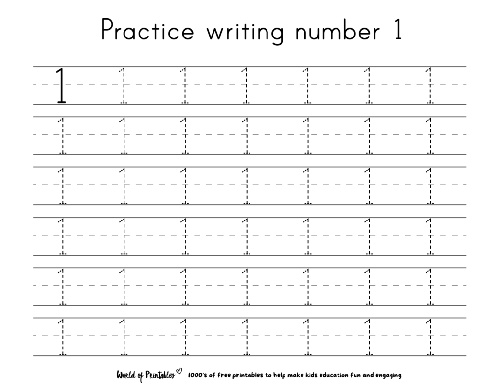 Tracing Numbers 1 To 20 Printable Worksheets World Of Printables