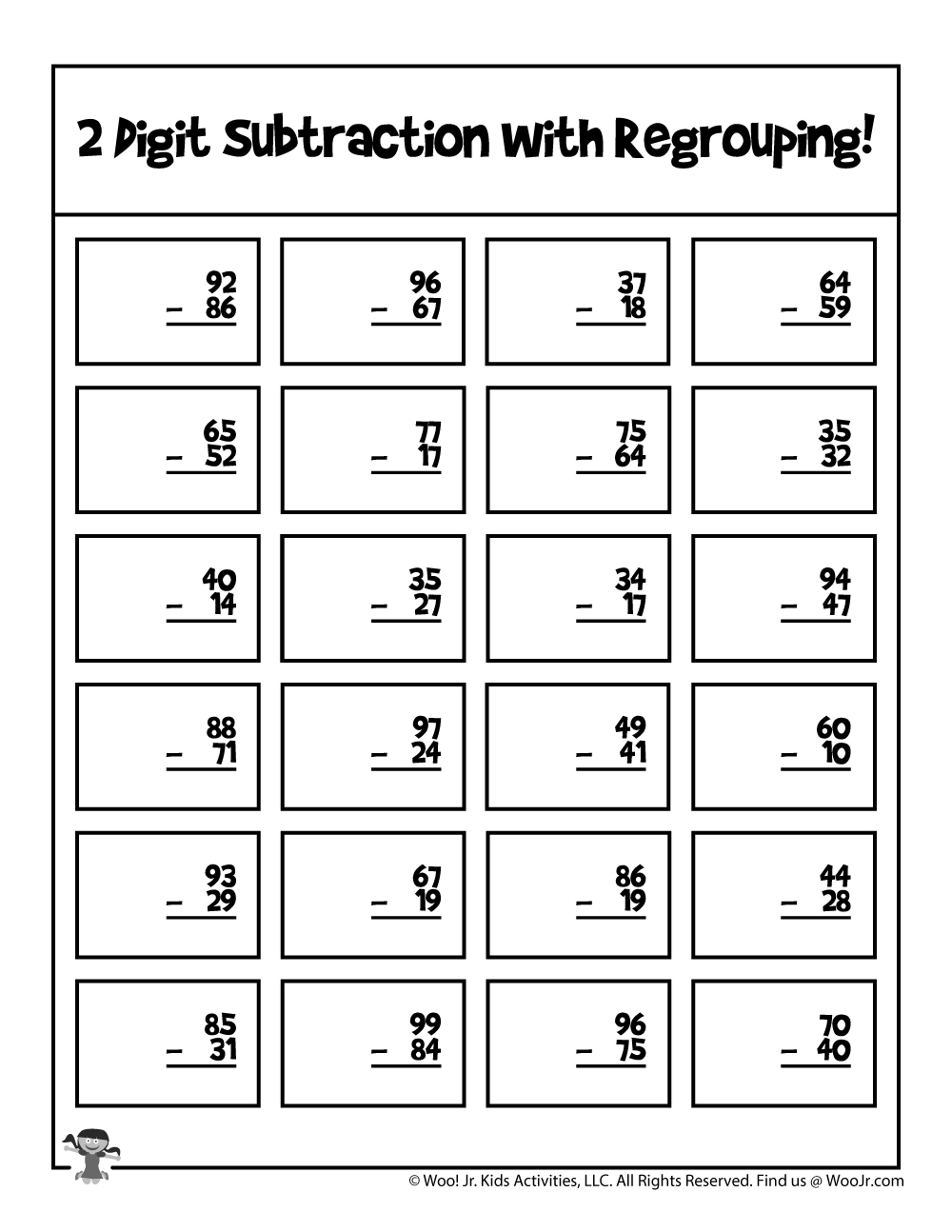 Printable Worksheets For Kids Grade 2