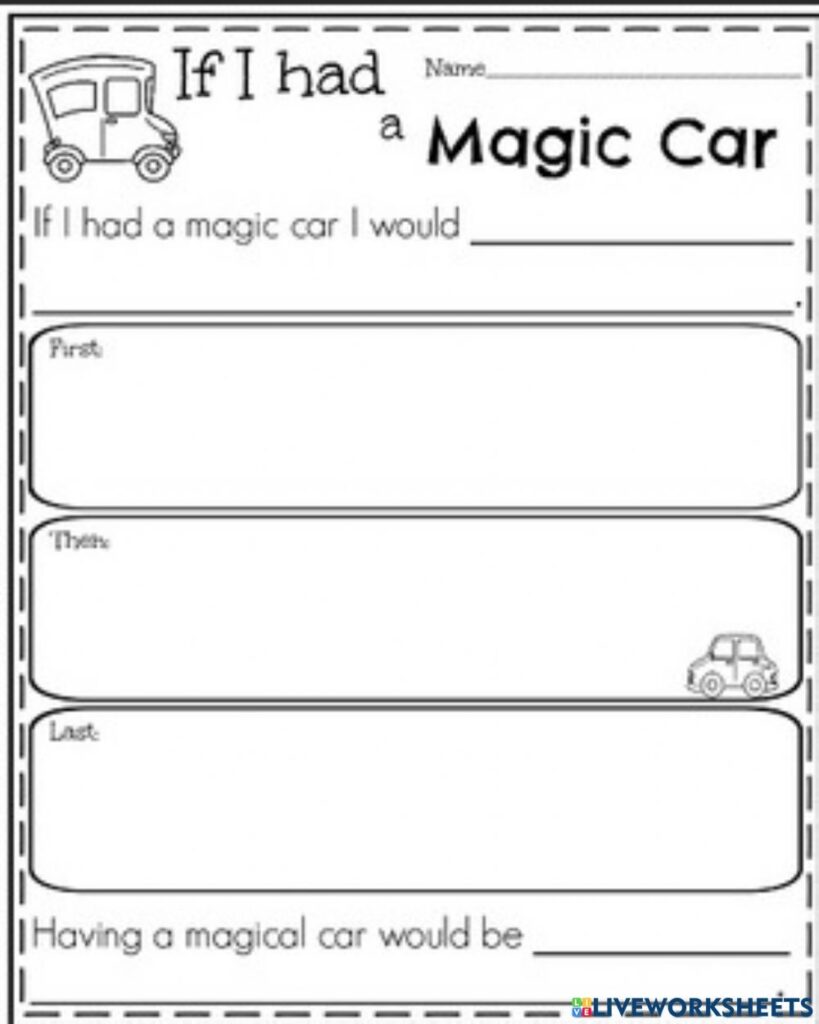 First Grade Writing Worksheets