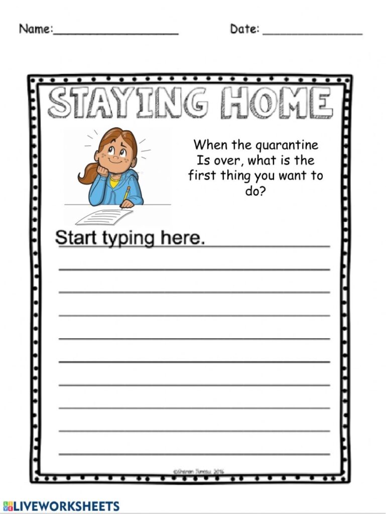 5th Grade Writing Prompts Worksheets