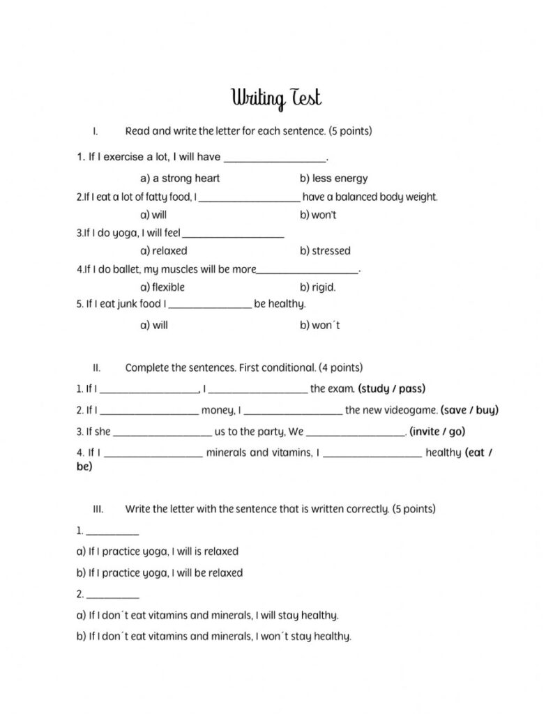 Writing Worksheets For 5th Grade